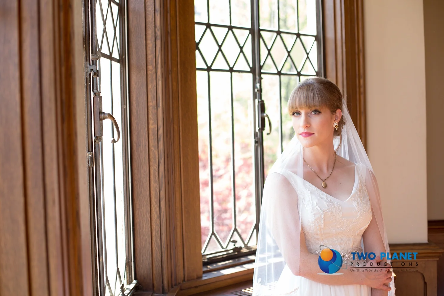 Bridal Couture by Sonni custom lace wedding dress Amelia veil