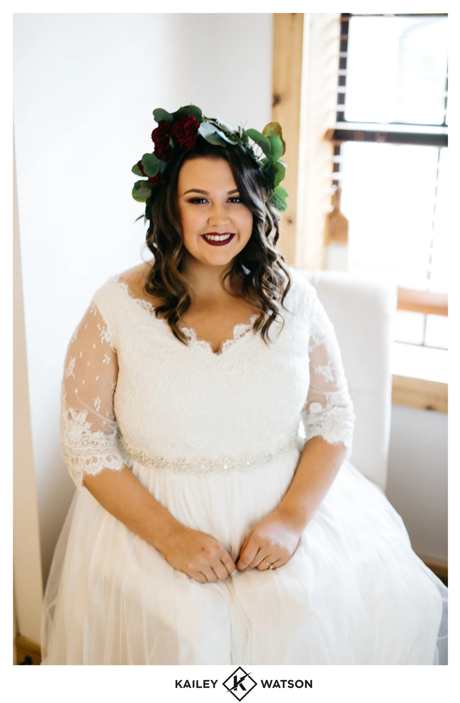 Bridal Couture by Sonni custom lace wedding dress calleigh