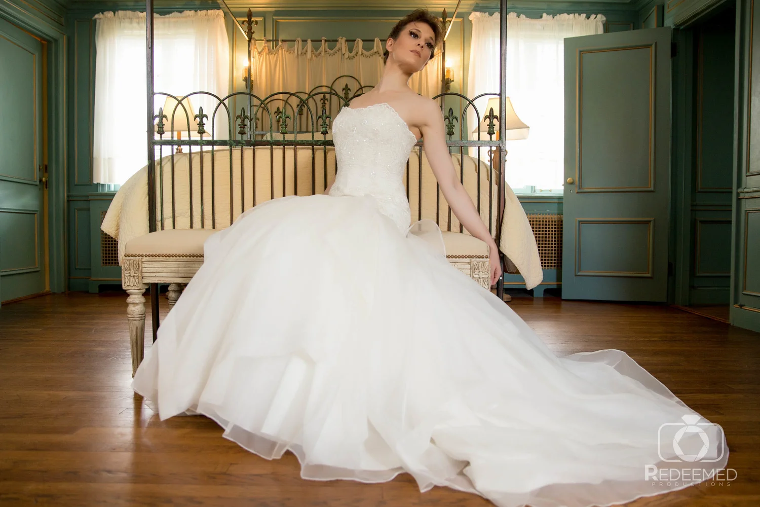 Bridal Couture by Sonni Custom lace full length gown