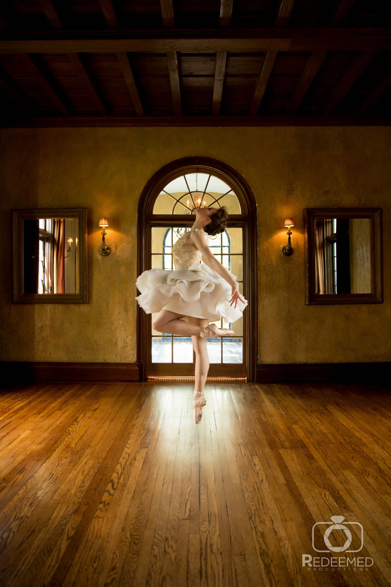 Bridal Couture by Sonni custom lace short wedding dress Julie ballet point