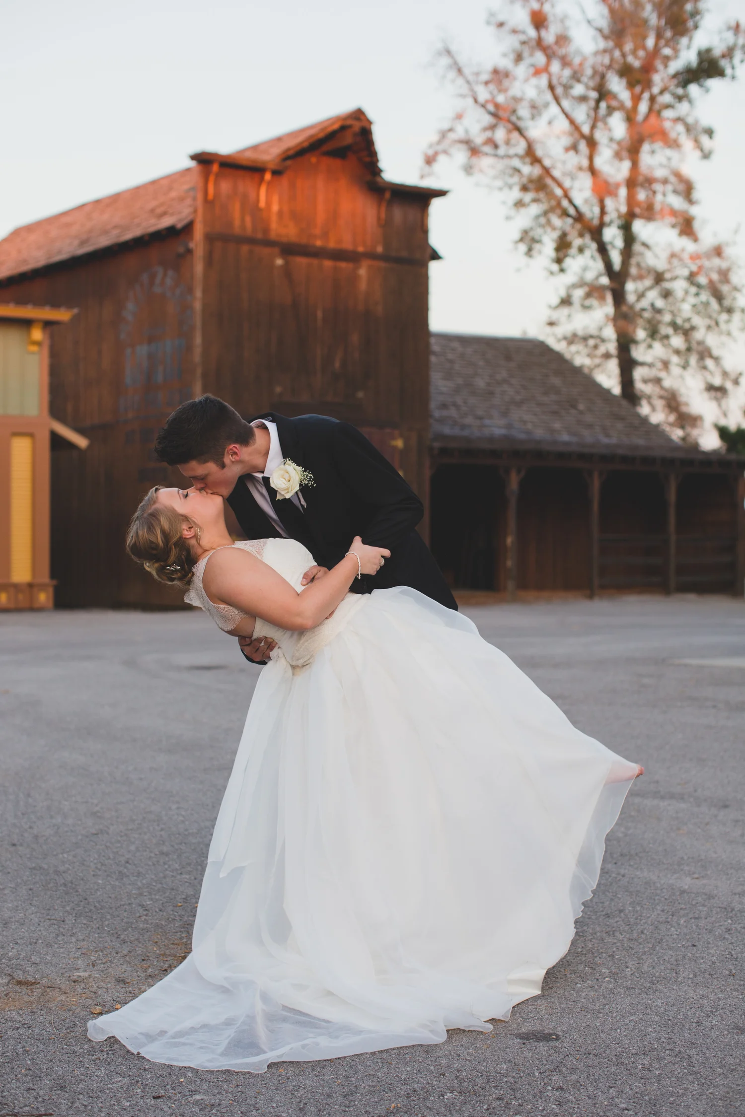 Bridal Couture by Sonni custom lace wedding dress Maddie kiss